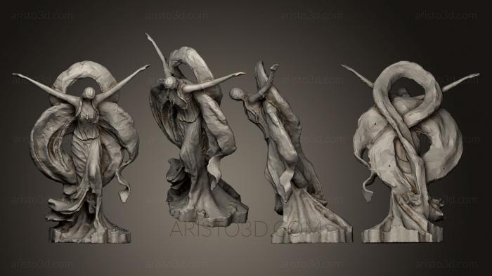 Figurines heroes, monsters and demons (STKM_0487) 3D model for CNC machine